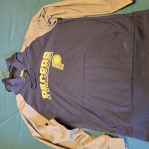 Pacers NBA Hoodie - Blue and Gray